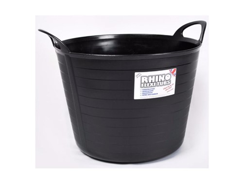 Rhino Flexi Tub 40Ltr [Black]