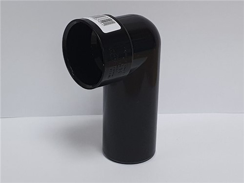 Solvent Waste Swivel Bend 40mm x 92.5Deg [Black]