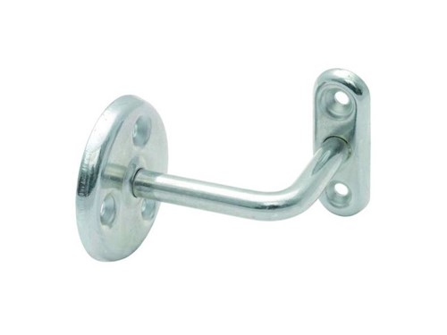 Carlisle Brass Handrail Bannister Brackets Zinc Plated 63mm Pack of 2