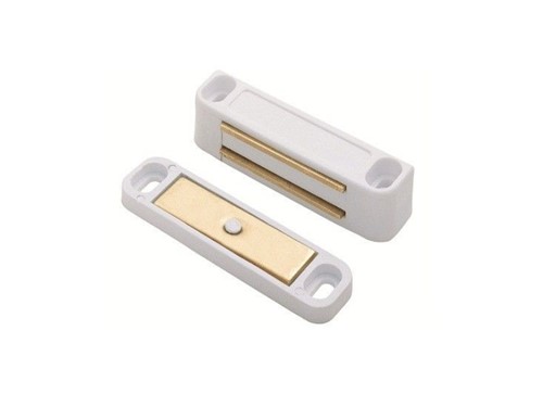 Carlisle Brass Magnetic Catch White Medium - Pack of 2