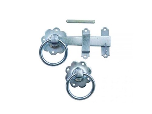 Carlisle Brass Ring Gate Catch 150mm - Bright Zinc Plated