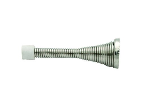 Carlisle Brass Spring Door Stop - Nickel Plated