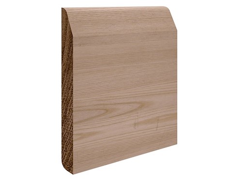 Chamfered/Round Softwood Skirting Board 19mm x150mm