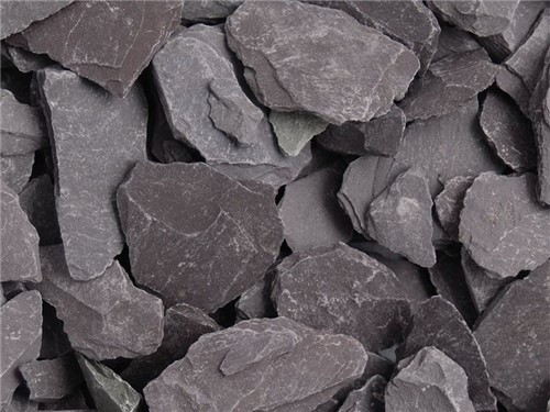 40mm Blue Slate Chippings Bulk Bag
