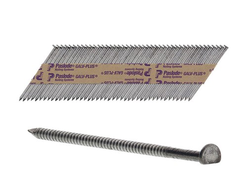 Paslode 63mm x 2.8mm Galv Plus Nails - Box of 3300