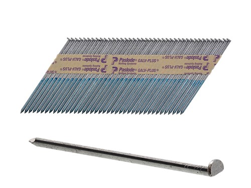 Paslode 90mm x 3.1mm ST Galv Plus Nails Box2200 (IM350+)