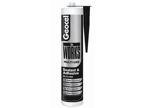 Geocel theWORKS Multi-Use Sealant & Adhesive [Clear]