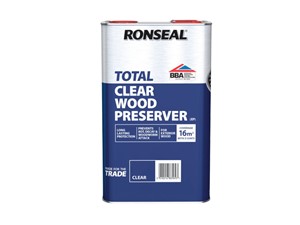 Ronseal Total Trade Wood Preserver - 5 Litre