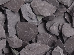 40mm Decorative Blue Slate Chippings - Bulk Bag