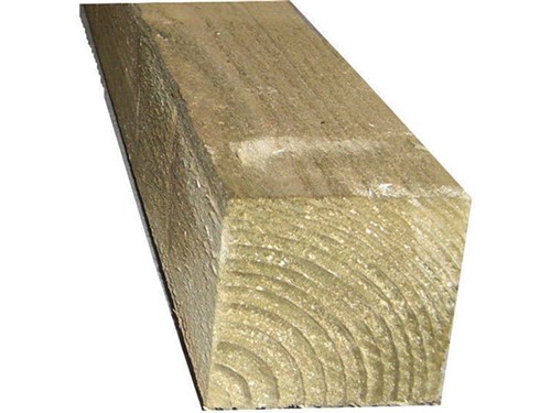 Incised Timber Fence Post 100mm x 100mm x 2.4m [Green]