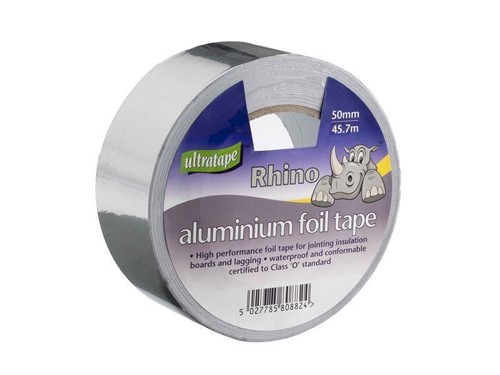 Ultratape Class O Rhino Aluminium Foil Tape 50mm