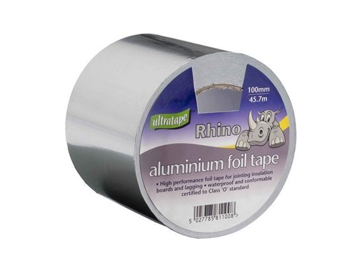 Ultratape Class O Rhino Aluminium Foil Tape 100mm