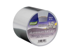 Ultratape Class O Rhino Aluminium Foil Tape 100mm