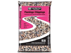 14-20mm Decorative Flamingo Chippings - 20kg bag