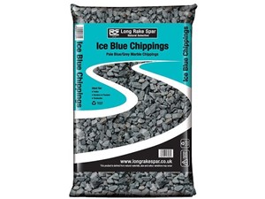 20mm Decorative Ice Blue Gravel - 20kg bag