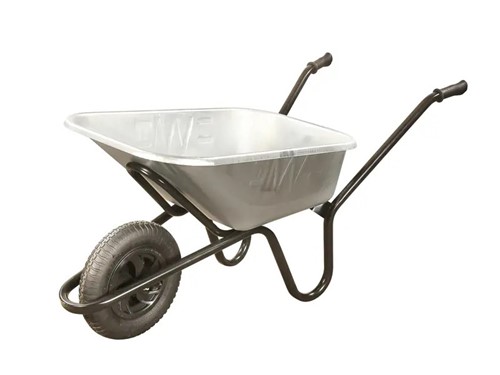 Invincible Wheelbarrow Pneumatic Wheel 120L - Galvanised