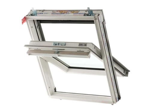 Keylite Centre Pivot Roof Window Hi Therm White 780x980mm