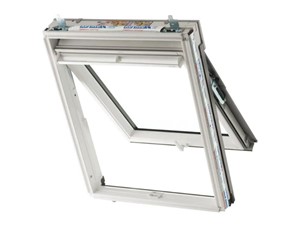 Keylite Top Hung Fire Escape Roof Window 780x1400mm Hi Therm White