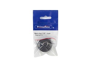 Kwik Pak Black Plug 1 1/2in