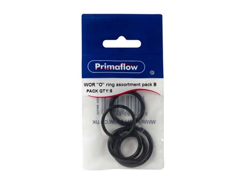 Kwik Pak O-Ring Assortment B - Pack of 5