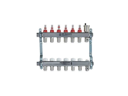 JG Speedfit Underfloor Heating Manifold S/S [6 Zone]