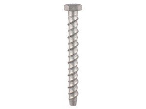 Multi-Fix Bolt Hex Head 8 x 60mm/M10 Pack of 30