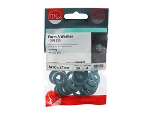 Form A Washer Din 125 BZP M6 (Bag of 60)