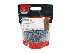 Round Wire Nail Galvanised 65mm x 2.65g 2.5kg