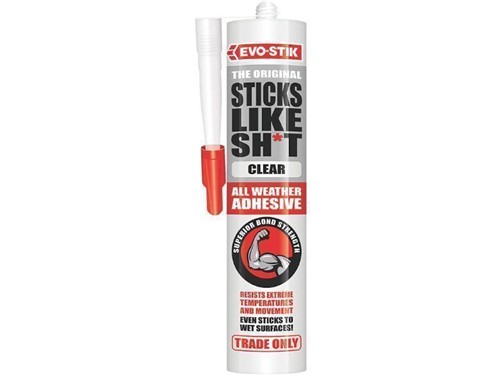 Evo-Stik Sticks Like Adhesive 290ml Clear