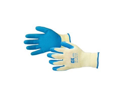 Ox Pro Latex Grip Gloves [Size 9 / L]
