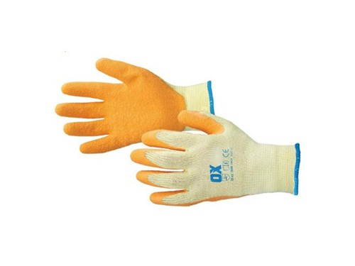 OX Latex Grip Gloves [Size 10 - XL]