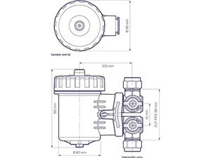 Magnaclean Micro2 22mm System Filter