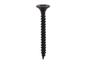 Fine Drywall Screws PH2 Black - 3.5 x 25mm