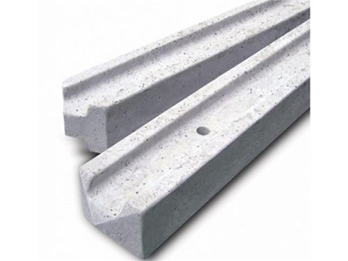 Litecast Concrete Slotted End Post 2660mm
