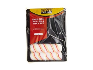Fit For The Job - Medium Pile 9in Twin Roller and Tray Set