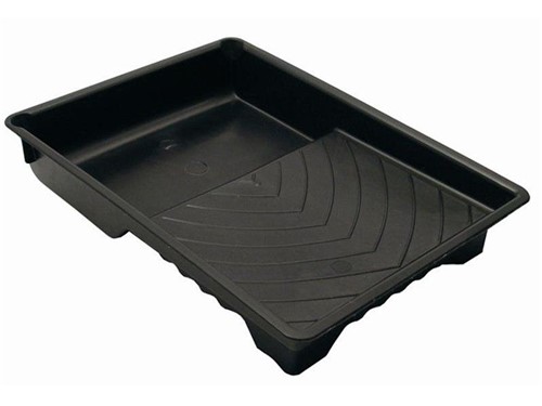 Plastic Paint Roller Tray 9 1/2in [Black]