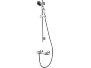 Cool Touch Round Bar Shower Valve (inc Fixings) Chrome