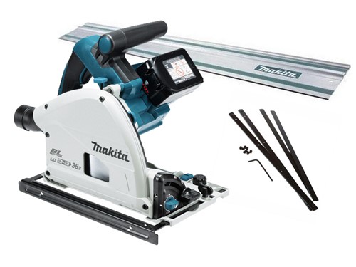 Makita 18v LXT Plunge Cut Saw and Guide Rails Kit - Body Only