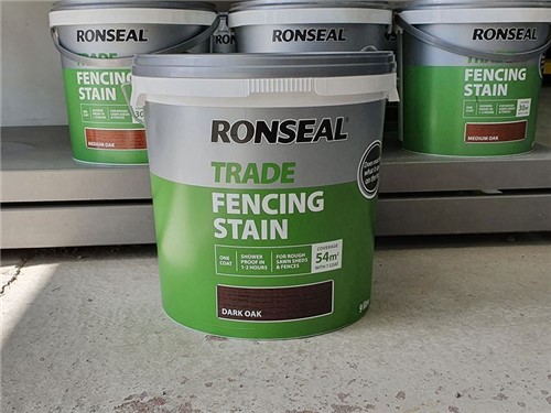 Ronseal - Trade Fencing Stain 5 Litre [Dark Oak]