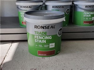 Ronseal Medium Oak Fence Stain Trade 9 Litre