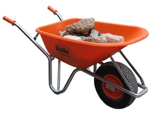 Belle Wheelbarrow Garden Wheelbarrow 100L Capacity Belle Warrior Wheelbarrow