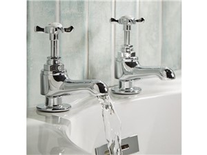 Bristan 1901 Pair Of Traditional Bath Taps - N 3/4 C CD