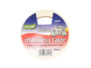 Rhino General Purpose Masking Tape MSK40 24mm x 50m