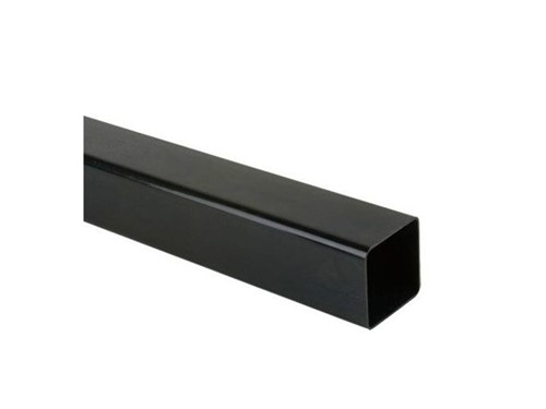 Square Downpipe Length 65mm x 4m - Black