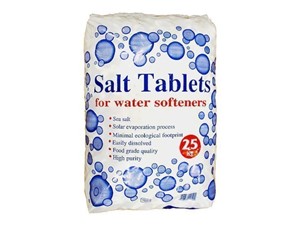 Turnbull Salt Tablets. Tablet Salt for Water Softeners in a 25kg Bag