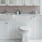 Clever small bathroom ideas - combined WC and basin unit
