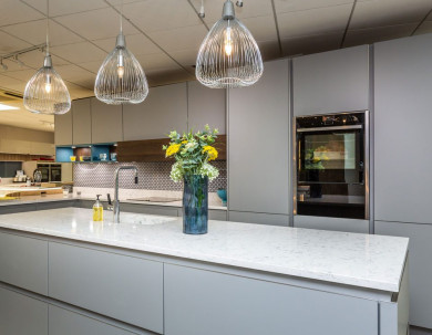 Rotpunkt Kitchen on Display at Turnbull's Sleaford Showroom