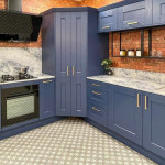 An integrated kitchen corner larder - a little dream come true