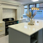 Classic Shaker elegance with pendant illumination