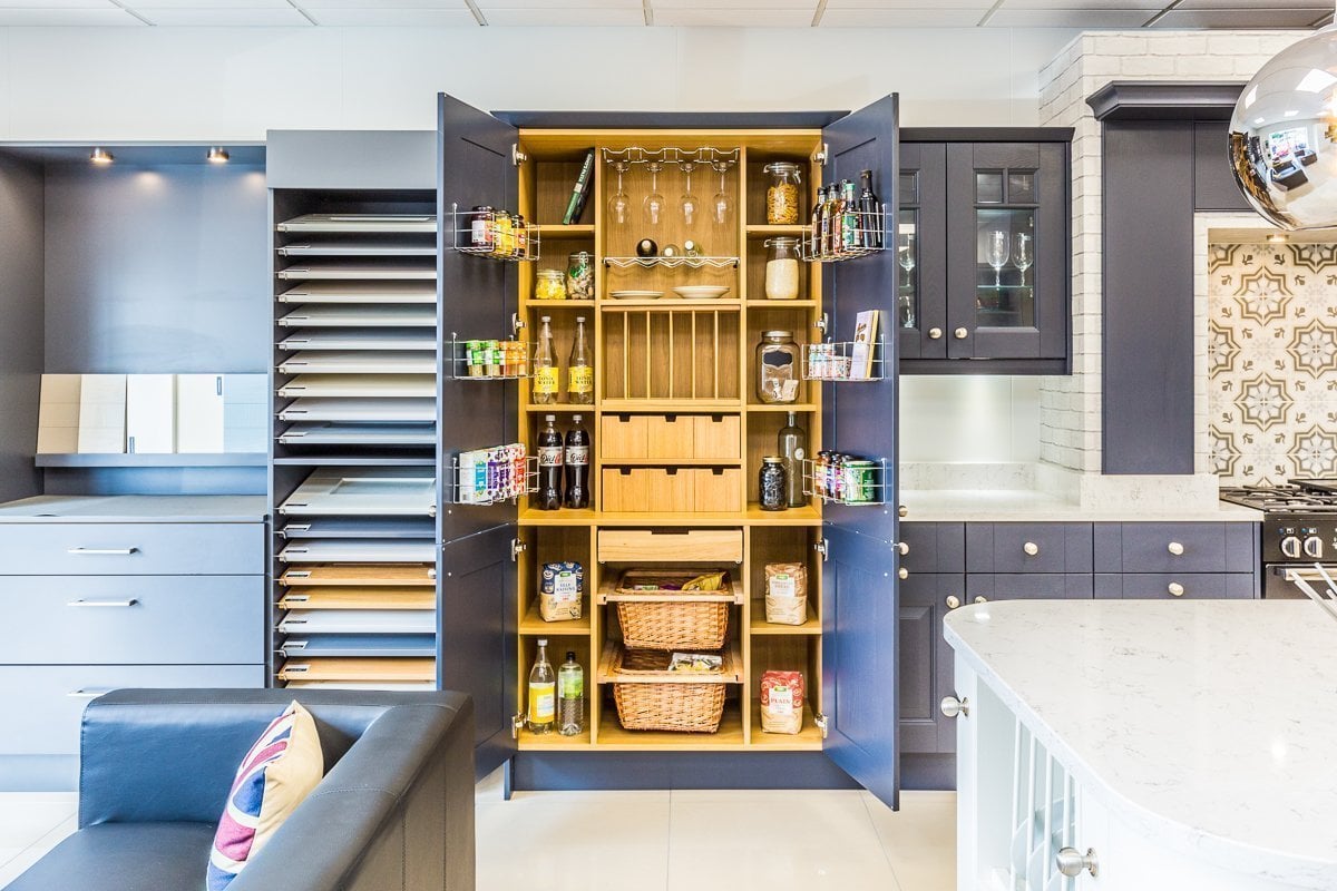 Symphony Shaker Kitchen in Navy